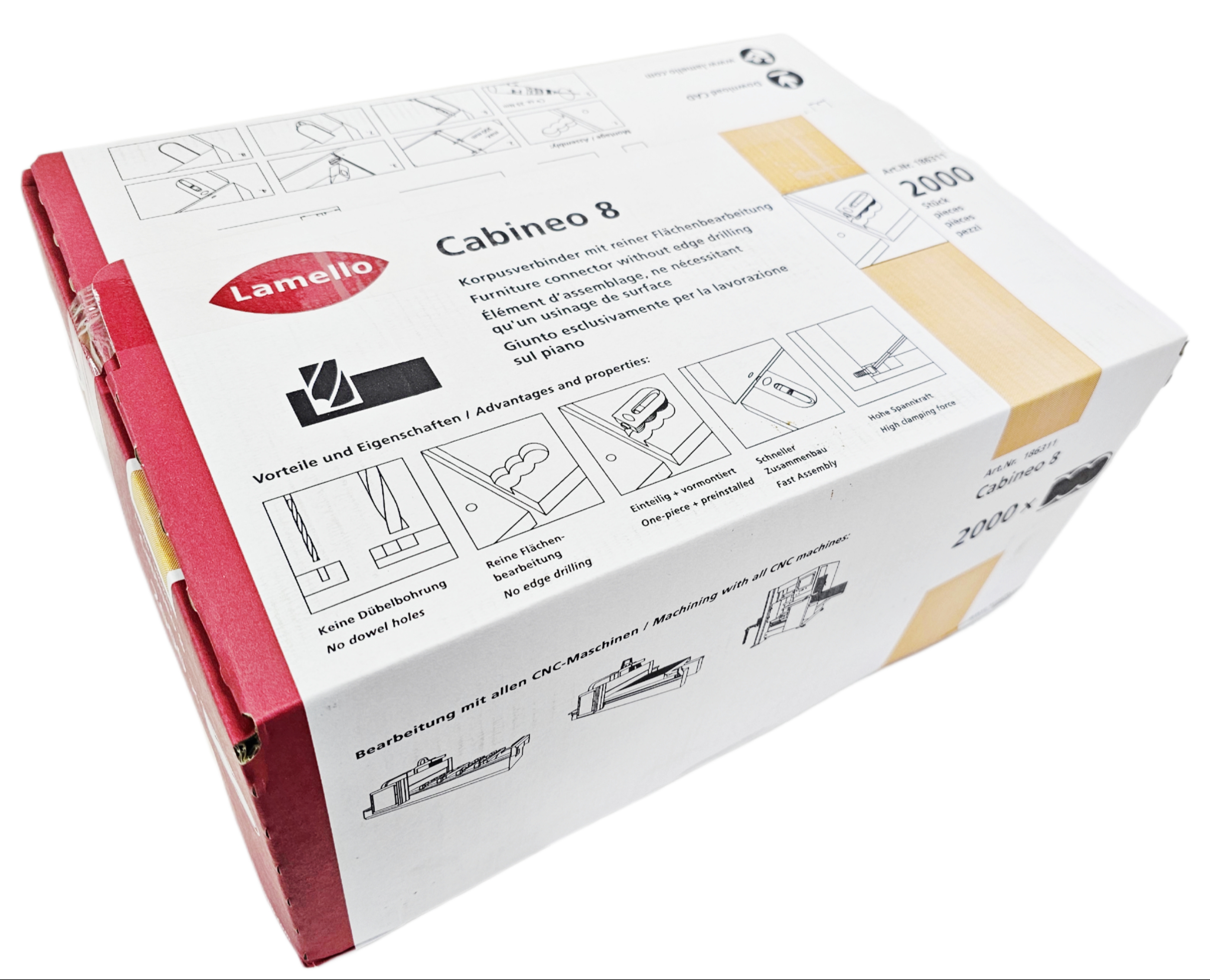 Cabineo 8 화이트 (캐비네오 8) 2000개