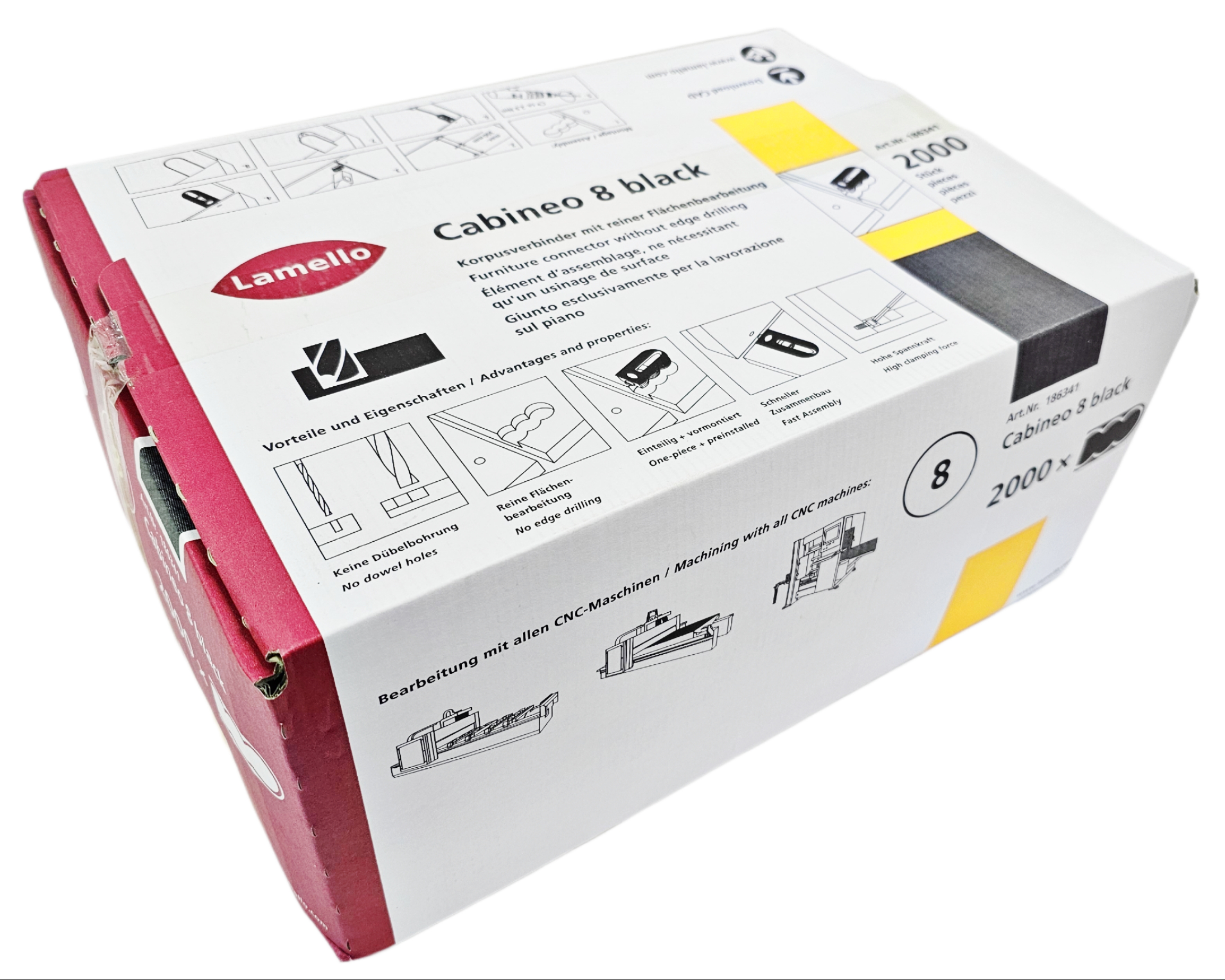 Cabineo 8 블랙 (캐비네오 8) 2000개