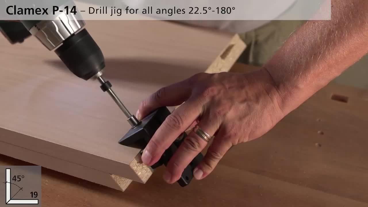 Clamex(클라맥스) 10,14,15 드릴지그