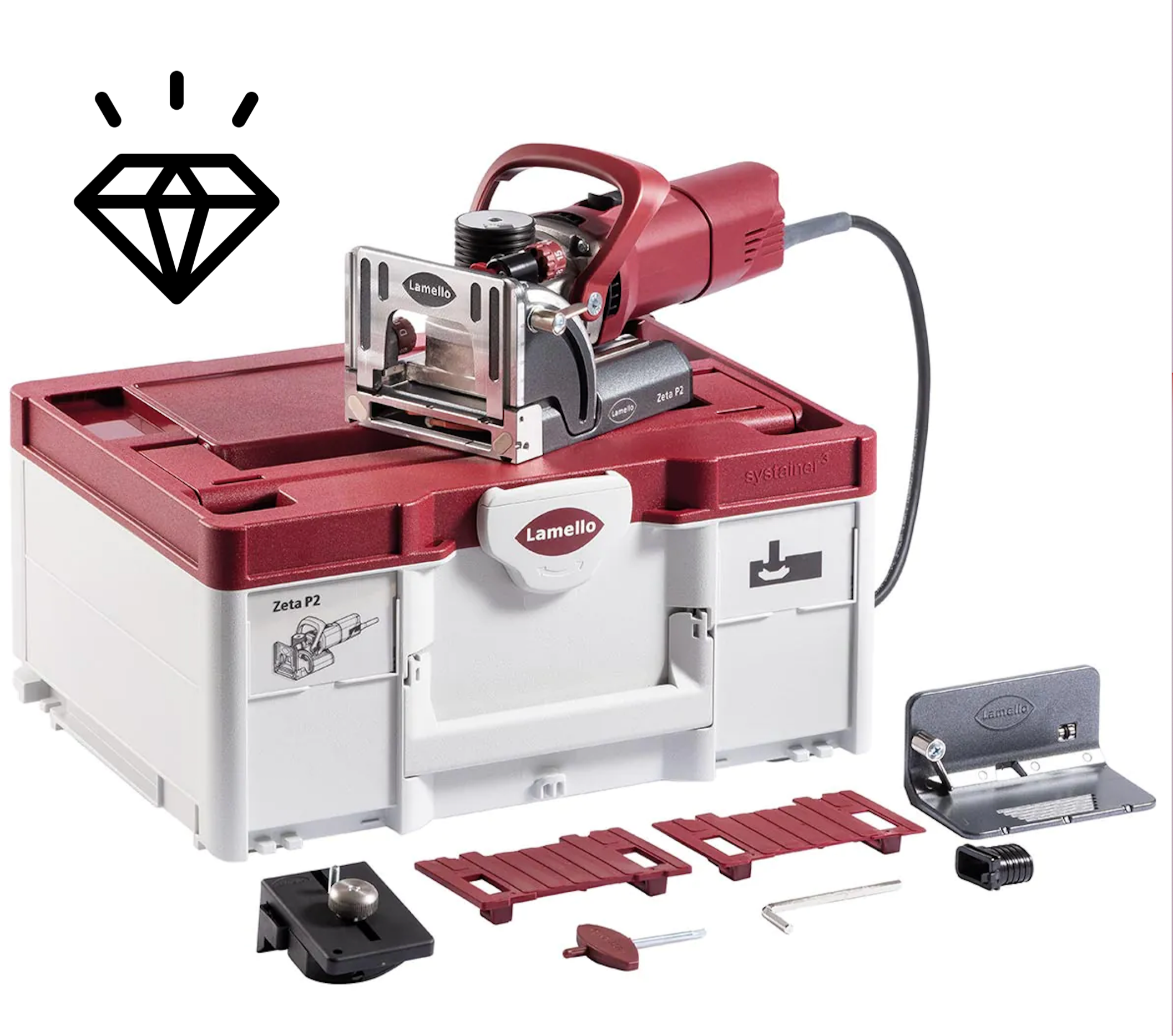 Lamello 라멜로 Zeta P2+다이아몬드 커터 제타 프로파일 홈 밀링 머신